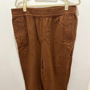 Madewell Rust Colored Knit Straight Leg Pants